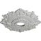 Ekena Millwork Riley Ceiling Medallion (Fits Canopies up to 4 5/8"), Hand-Painted Frost, 18"OD x 3 1/2"ID x 1 1/2"P CM18RLFRF - alternate 2